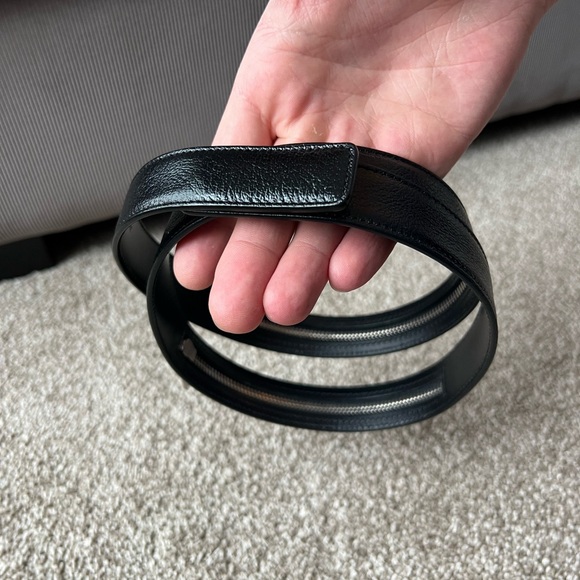 Saint Laurent leather zipper Belt - Picture 1 of 8